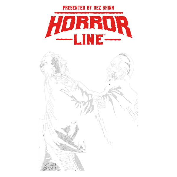 Horror Line Unisex Adult Dracula Choking T-Shirt