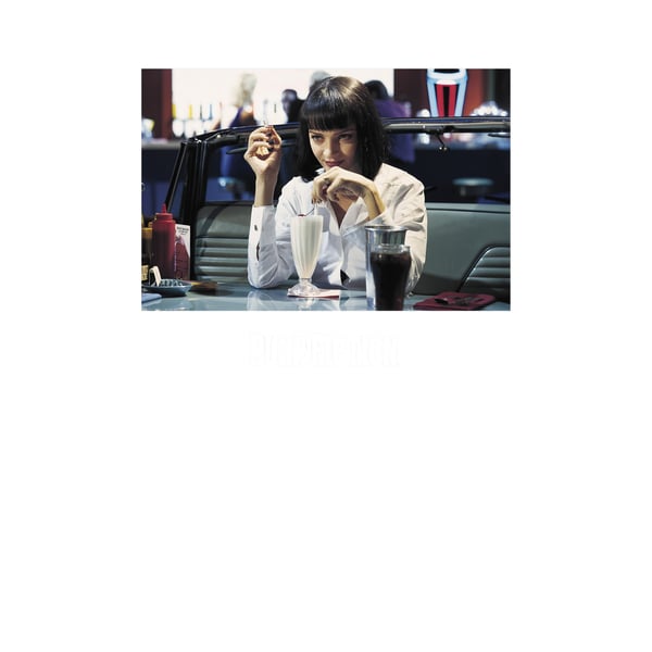 Pulp Fiction Unisex Adult Mia Wallace T-Shirt