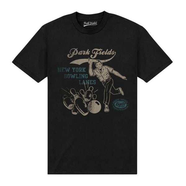 Park Fields Miesten New York Bowling Lanes T-paita