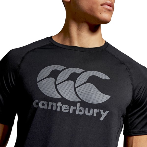 Canterbury miesten Big Logo Super Light -t-paita