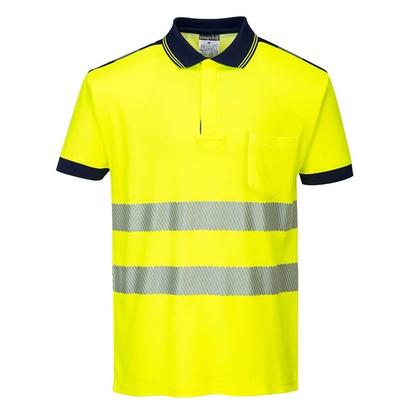 Portwest Herr PW3 Hi-Vis Comfort Pikétröja