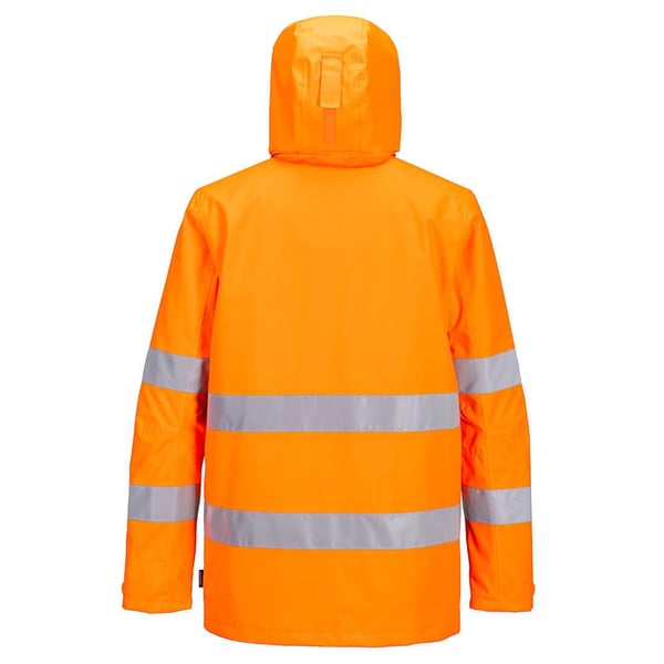 Portwest Unisex Adult PW2 High-Vis Waterproof Jacket
