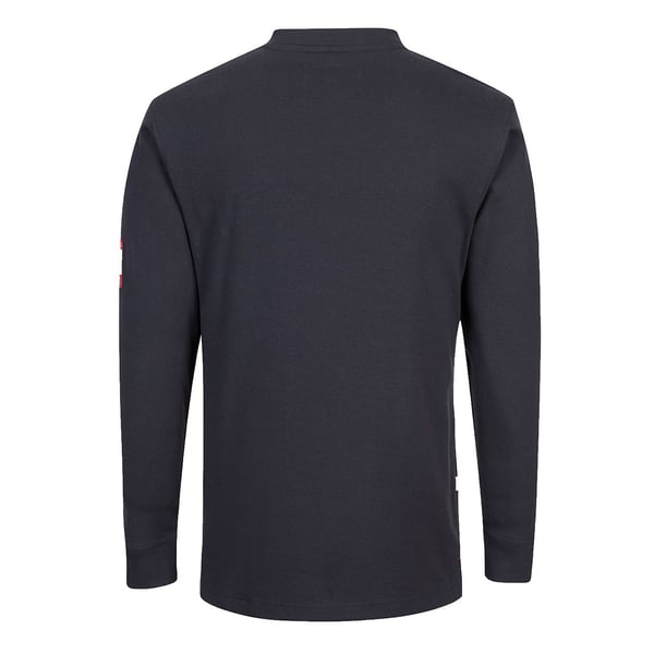 Portwest Mens Flame Resistant Henley T-Shirt