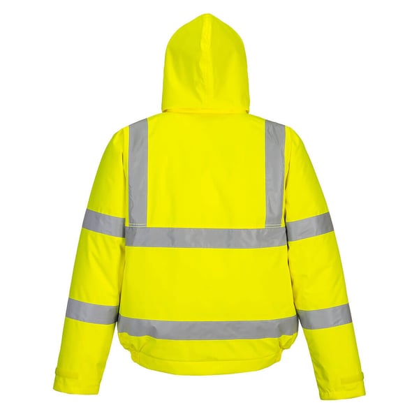 Portwest Mens Hi-Vis Winter Bomber Jacket