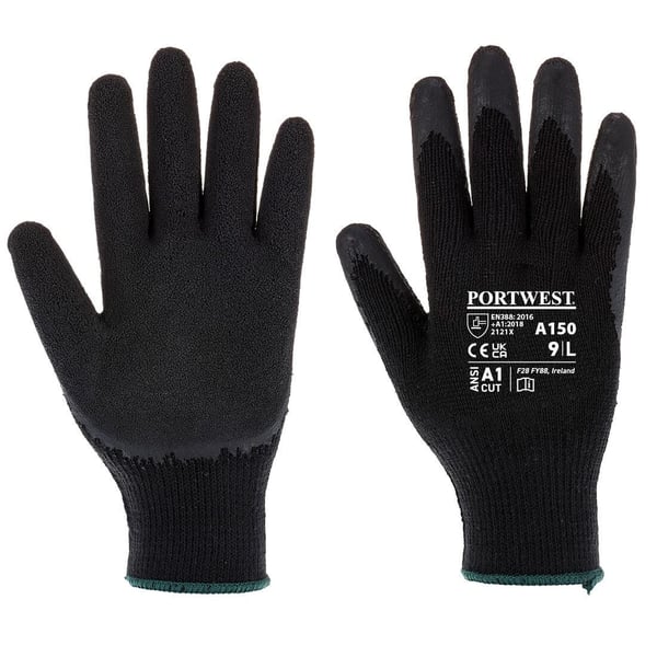 Portwest Unisex A150 Classic Grip handsker til voksne