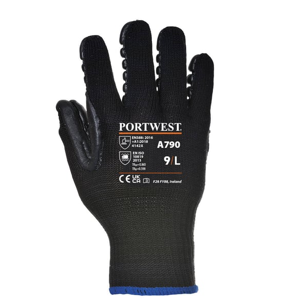 Portwest Unisex Adult A790 Anti-Vibration Gloves