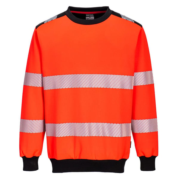 Portwest Mens PW3 Hi-Vis Sweatshirt