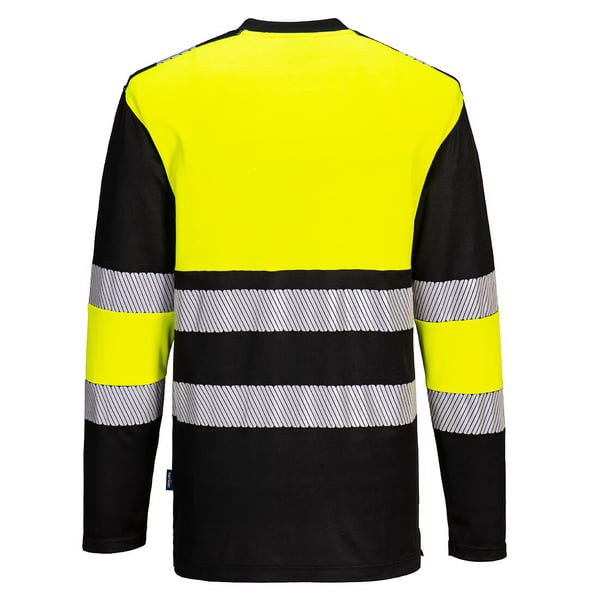 Portwest Mens PW3 Cotton High-Vis T-Shirt