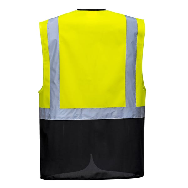 Portwest Mens Warsaw Contrast Hi-Vis Vest