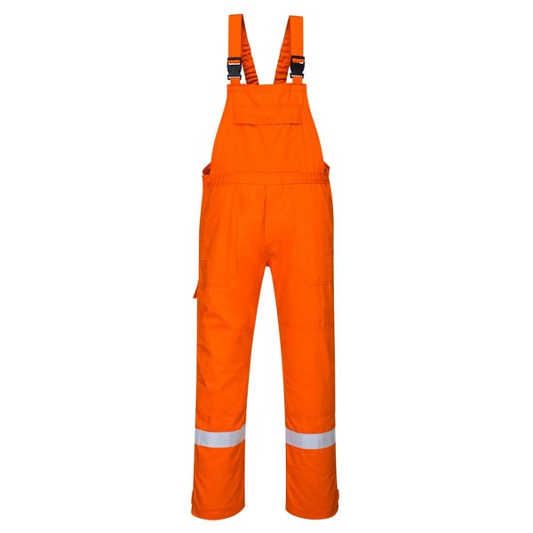 Portwest Unisex voksen Bizflame Plus bib og bæltebukser til voksne