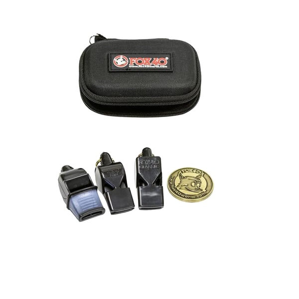 Fox 40 Sports Whistle Set