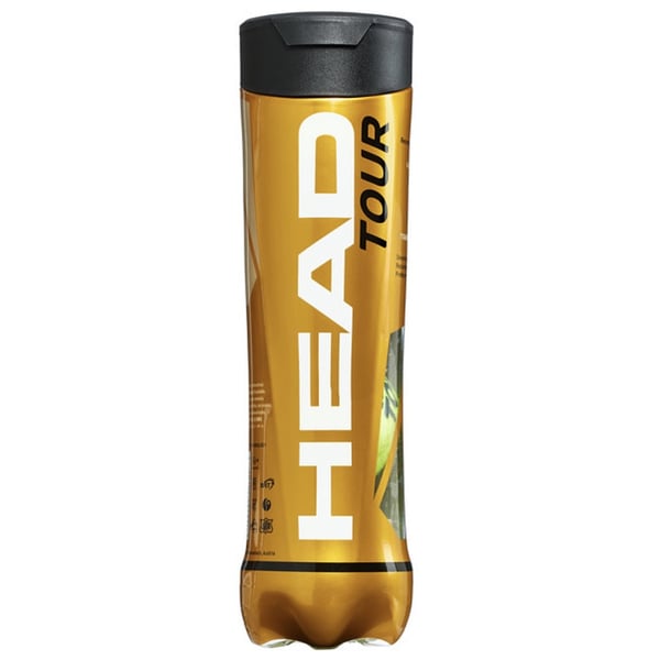 Head Tour -tennispallot (4 kpl:n pakkaus)