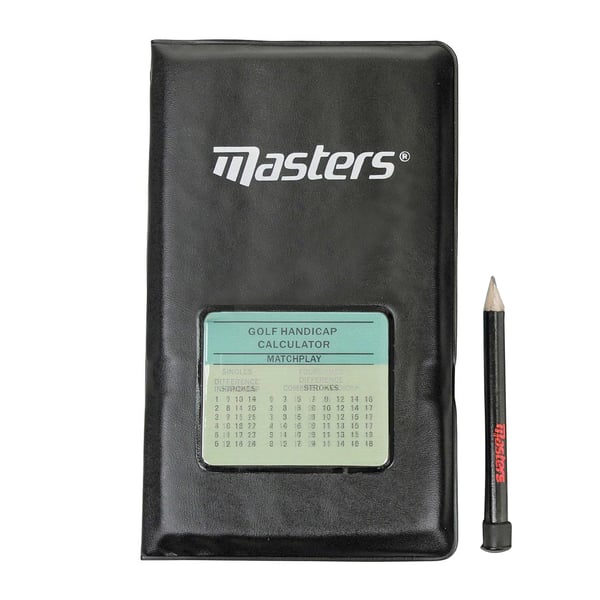 Masters Golf Score Card Holder