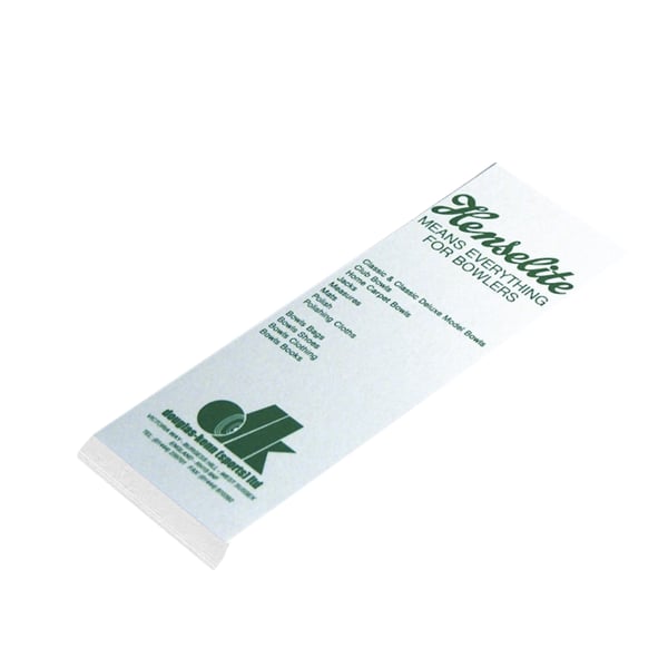 Henselite Bowls Score Cards (Pack of 100)