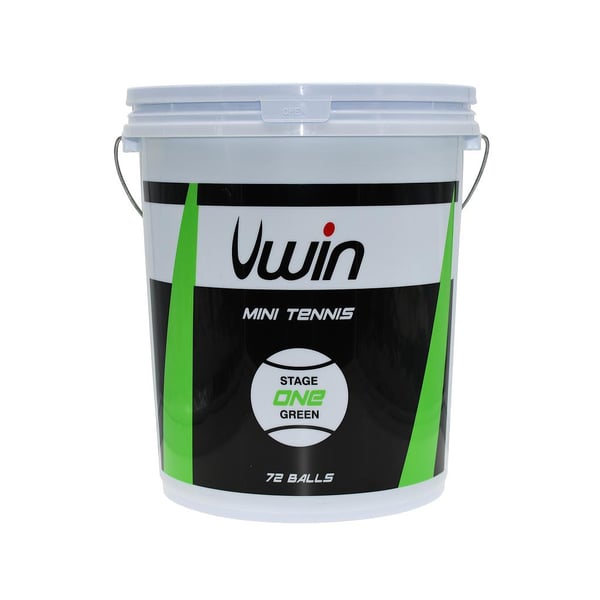 Uwin Stage 1 tennisbolde (pakke med 72)