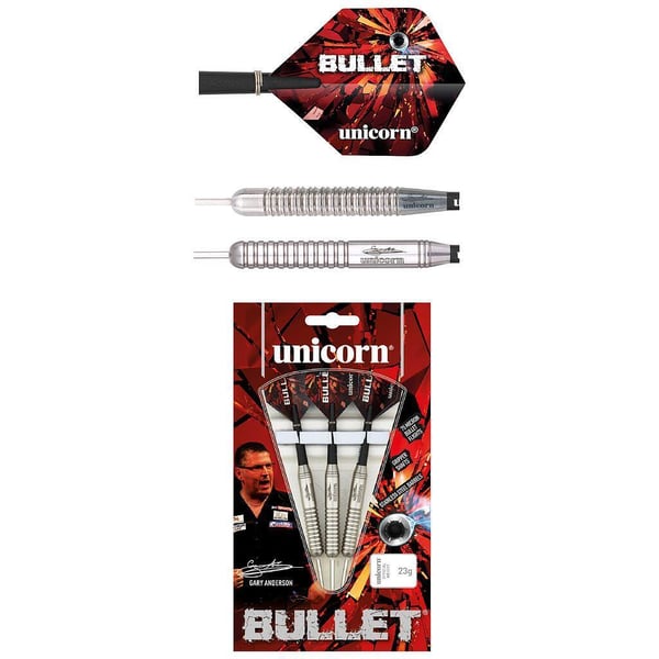 Unicorn Gary Anderson Bullet Darts (Pack of 3)