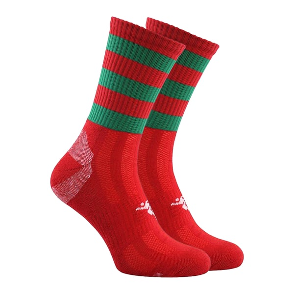 Precision Childrens/Kids Pro Hooped Gaelic Mid Socks