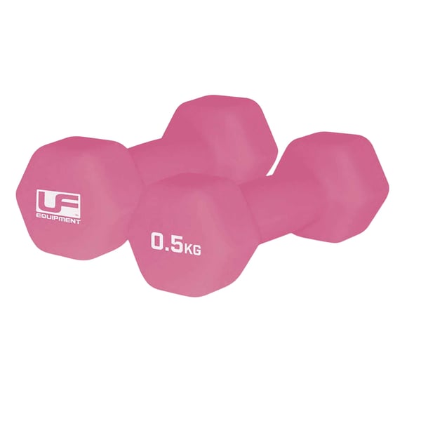 Urban Fitness Equipment Neoprene Hexagon Dumbell (Pack Of 2)