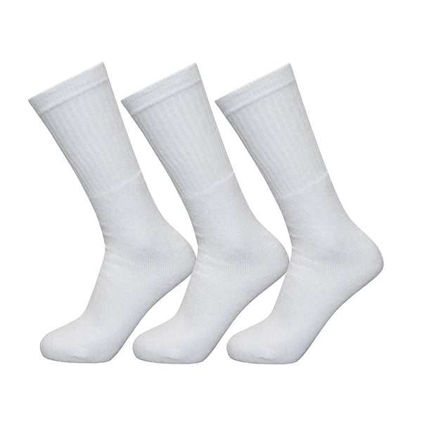 Exceptio Unisex Adult Sports Crew Socks (Pack of 3)