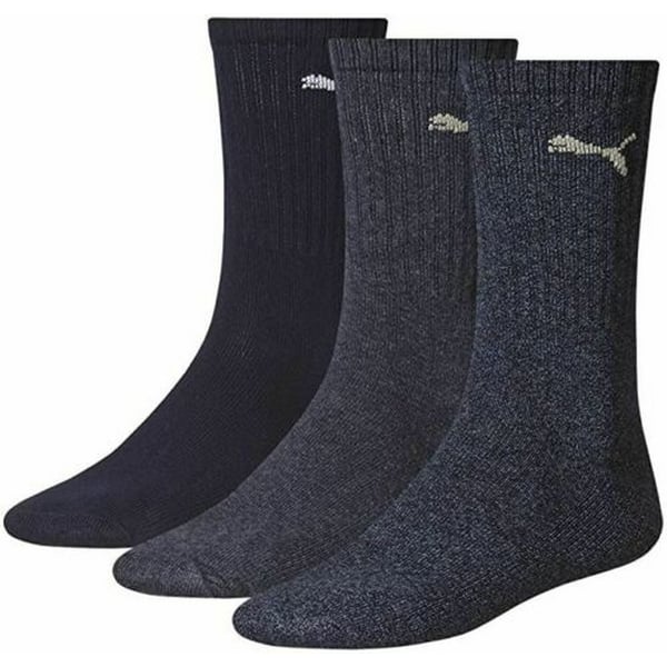 Puma Unisex Adult Crew Sports Socks (Pack Of 3)