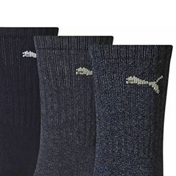 Puma Unisex Adult Crew Sports Socks (Pack Of 3)