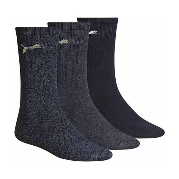 Puma Unisex Adult Crew Sports Socks (Pack Of 3)