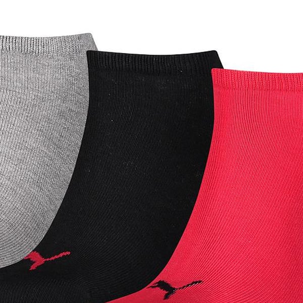 Puma Unisex Adult Invisible Socks (Pack of 3)