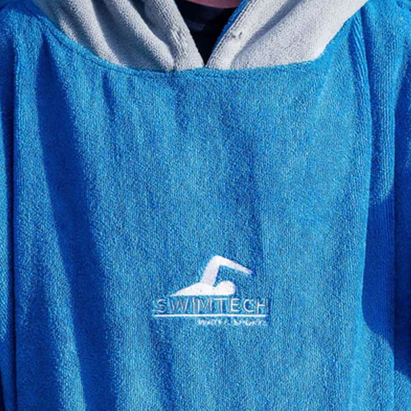 SwimTech Poncho i mikrofibre til børn/børn