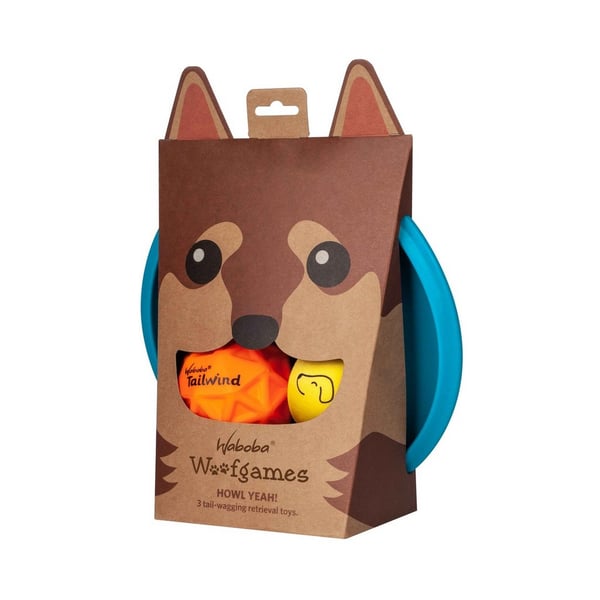 Waboba Woofpack sæt med hundebolde