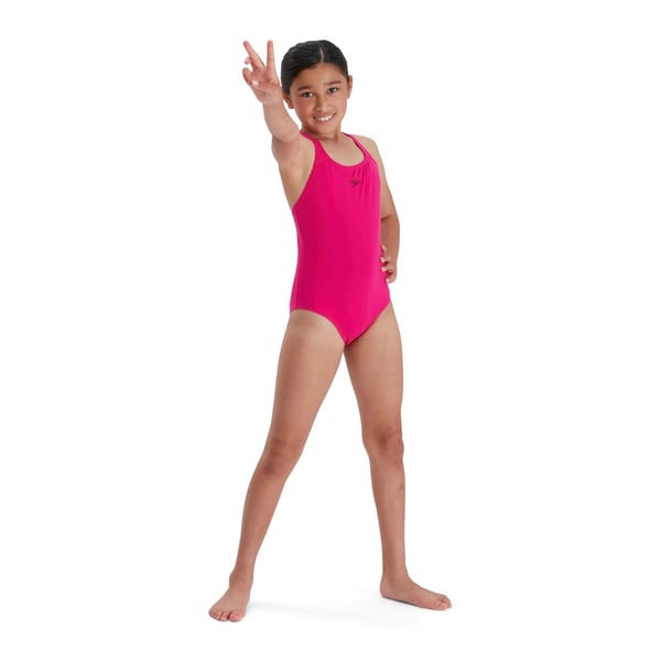 Speedo Girls Medalist Eco Endurance+ One Piece Swimsuit
