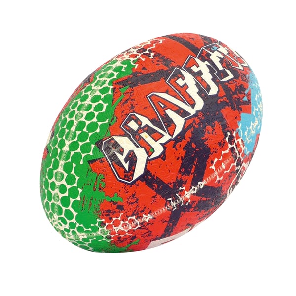 Rhino Graffiti Rugbypallo