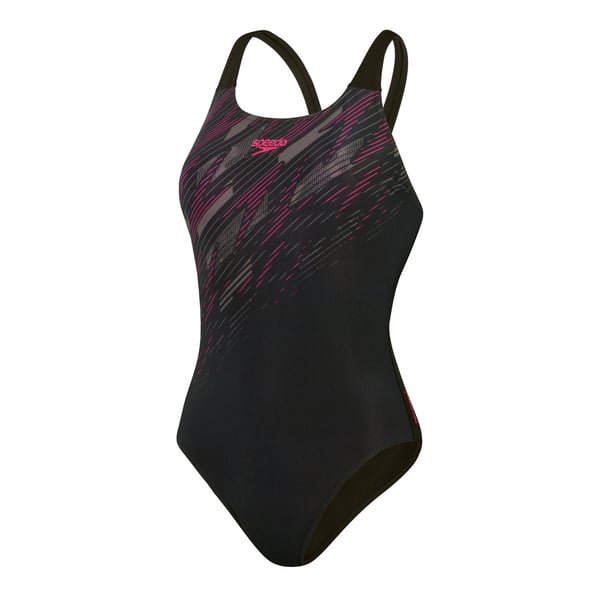 Speedo Womens/Ladies Hyperboom Placement Muscleback One Piece Swimsuit