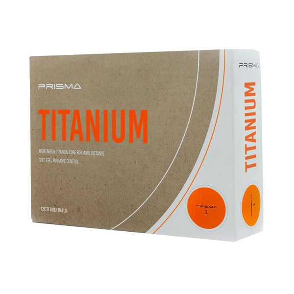 Masters Prisma Titanium golfbolde (pakke med 12)