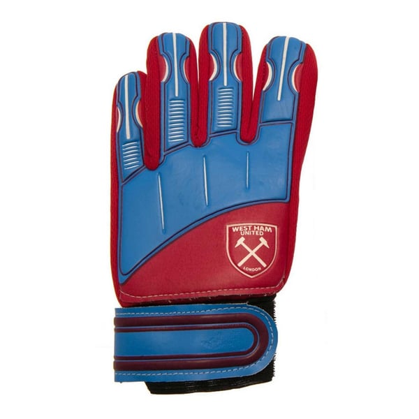 West Ham United FC Childrens/Kids Crest Goalkeeper Gloves