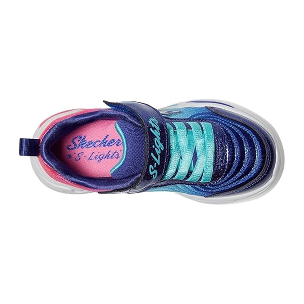 Skechers Childrens/Kids Wavy Beams Light Up Trainers