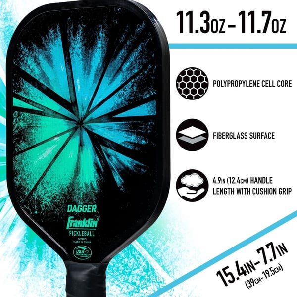 Franklin Dagger Pickleball Paddle and Ball Set