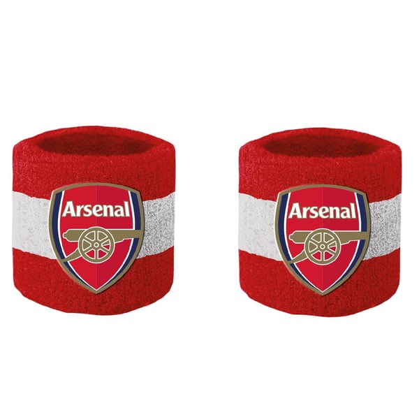 Arsenal FC puuvillainen ranneke (2 kpl:n pakkaus)