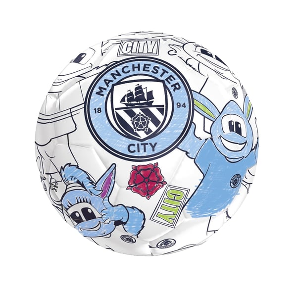 Manchester City FC Colour In Mini Football