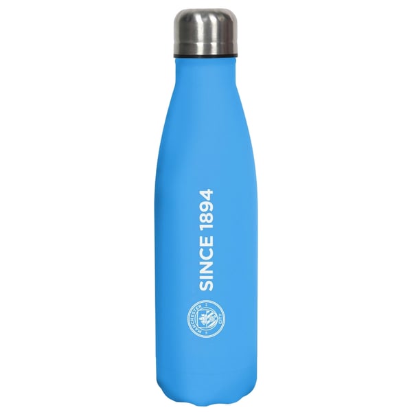 Manchester City FC Team Merchandise 500 ml Isolerad Vattenflaska