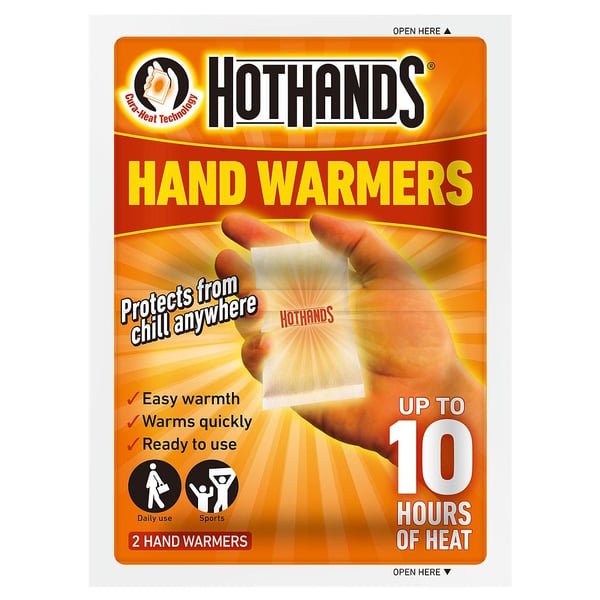 HotHands Käsienlämmitin (2 kpl:n pakkaus)