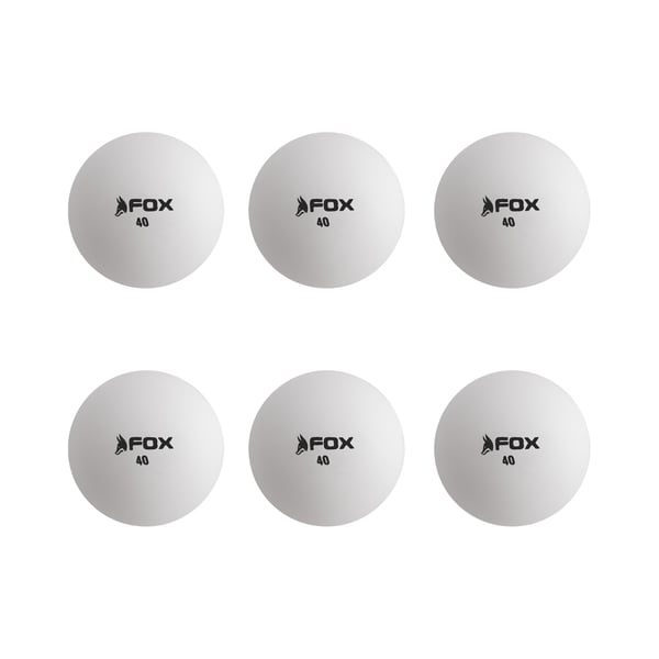 Fox TT Darwin 3 Star Table Tennis Balls (Pack of 6)