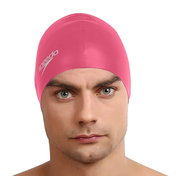 Speedo Unisex Adult Long Hair Silicone Swim Cap