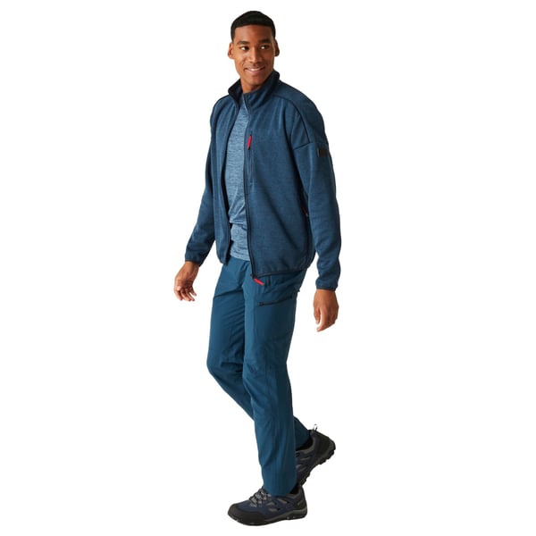 Regatta Mens Kassam Marl Full Zip Fleece Jacket