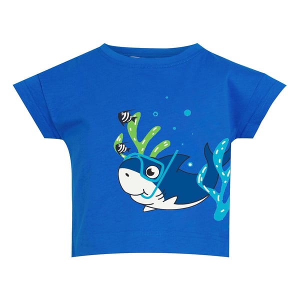 Regatta Barn/Kids Bubbles The Shark T-shirt