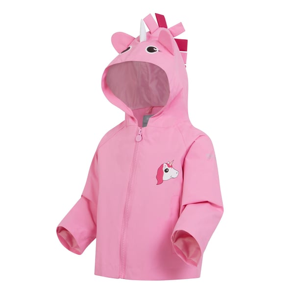 Regatta Childrens/Kids Luna The Unicorn Waterproof Jacket