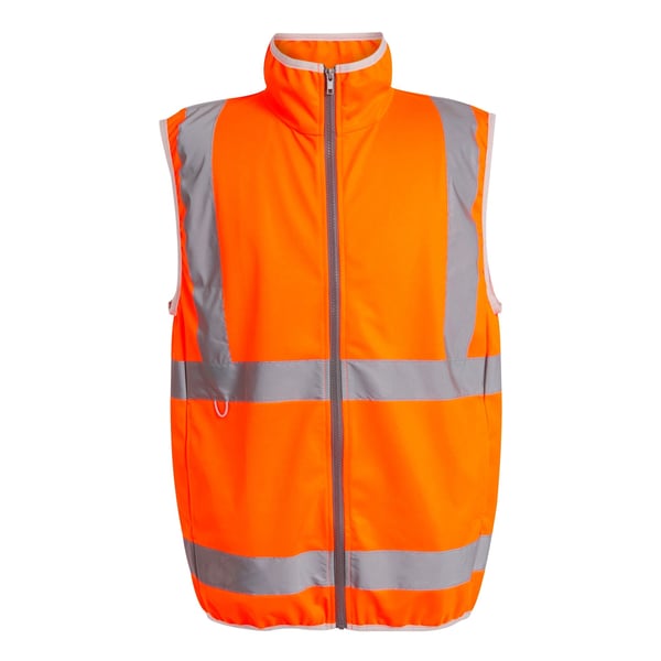 Regatta Professional Mens Full Zip Hi-Vis Vest
