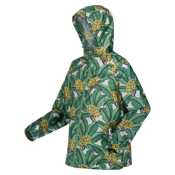 Regatta Womens/Ladies Orla Kiely Tropical Floral Packaway Waterproof Jacket