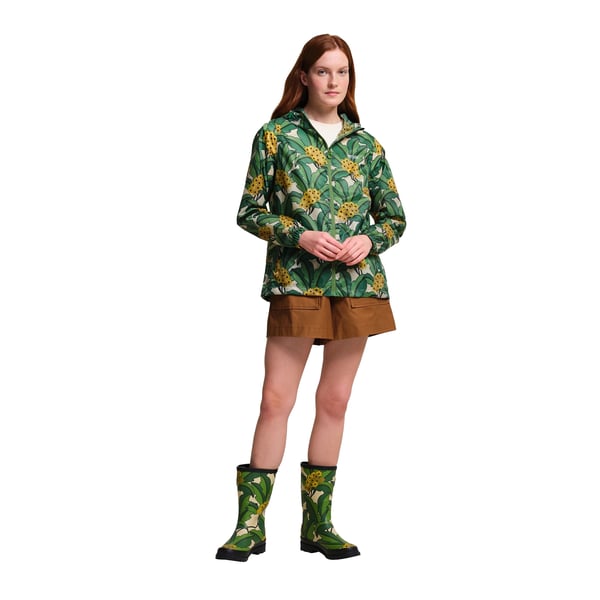 Regatta Womens/Ladies Orla Kiely Tropical Floral Packaway Waterproof Jacket