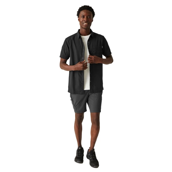 Regatta Mens Mindano VIII Patterned Short-Sleeved Shirt