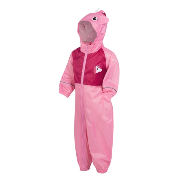Regatta Childrens/Kids Charco Luna Unicorn Puddle Suit
